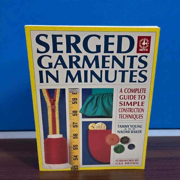 Vintage 1974 Super Sewing New Bishop/Arch Book and Serged Garments in Minutes - Picture 2 of 16